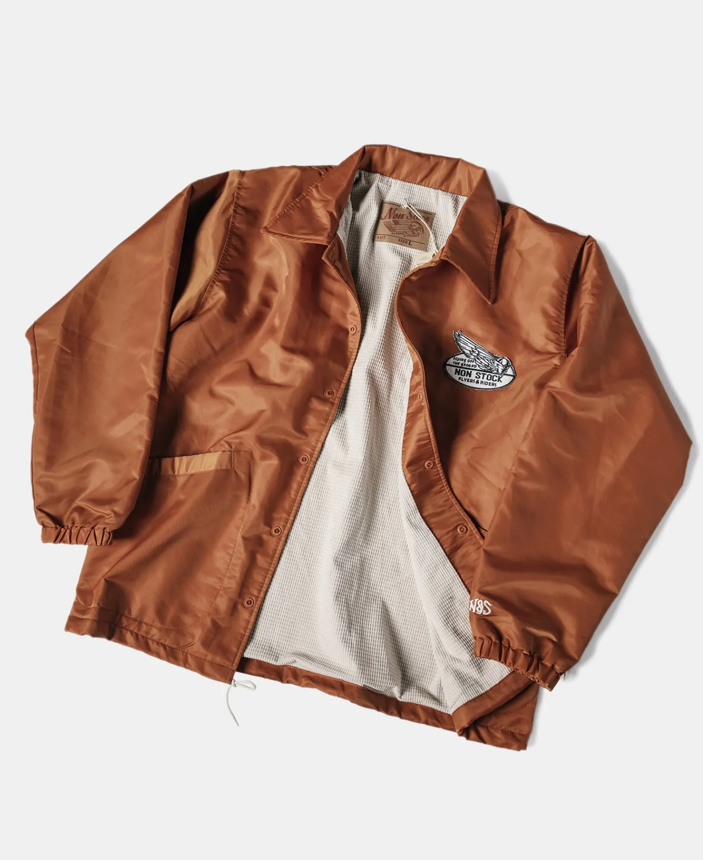 Bronson Mfg Logo-Appliqued Nylon Coach Jacket -> Jackets & Coats