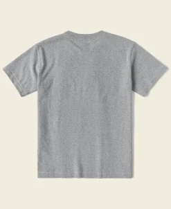 Bronson Mfg Loopwheel Tubular Athletic T-Shirt -> Short Sleeve T-Shirts|Tubular T-Shirt