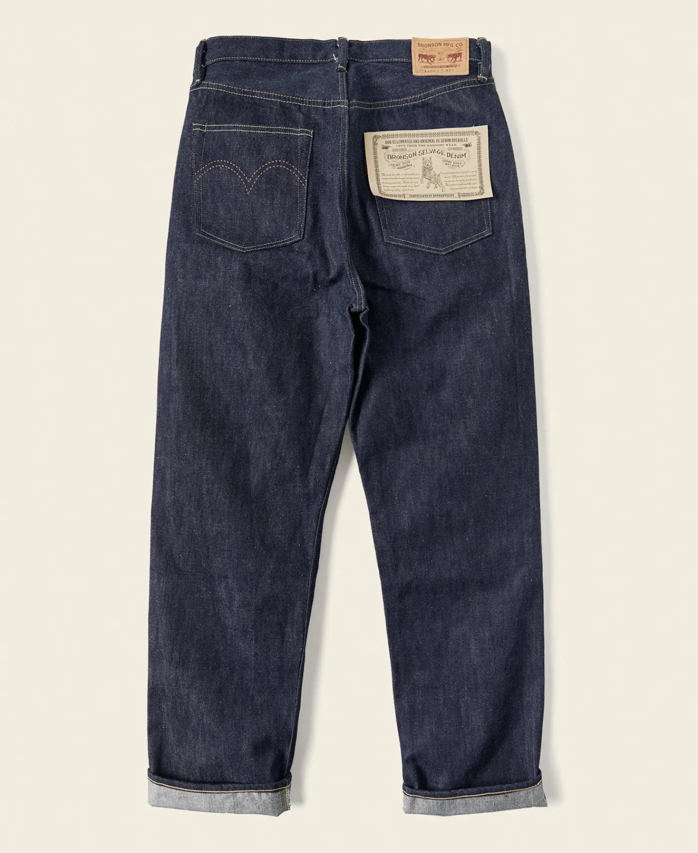 Bronson Mfg Lot 44801 1944 WWII Version Selvedge Denim Jeans> Jeans|Pants & Trousers
