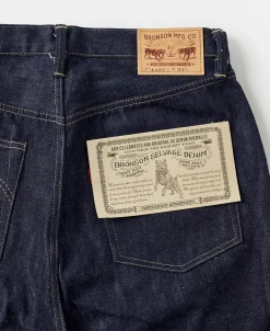 Bronson Mfg Lot 44801 1944 WWII Version Selvedge Denim Jeans><noscript><img width=
