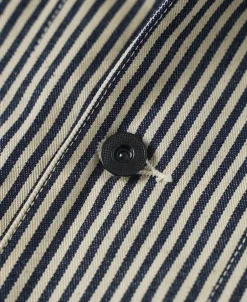 Bronson Mfg Lot 422 Express Stripe Chore Coat><noscript><img width=