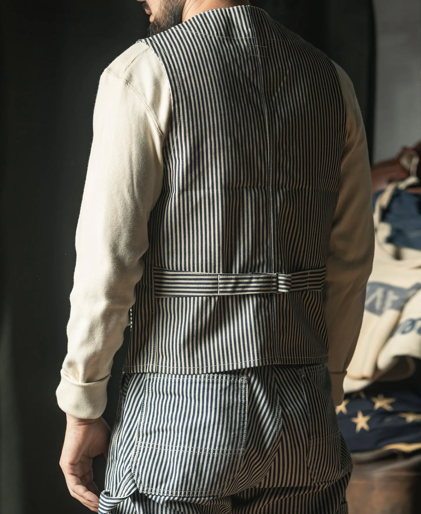 Bronson Mfg Lot 423 Express Stripe Vest> Vests