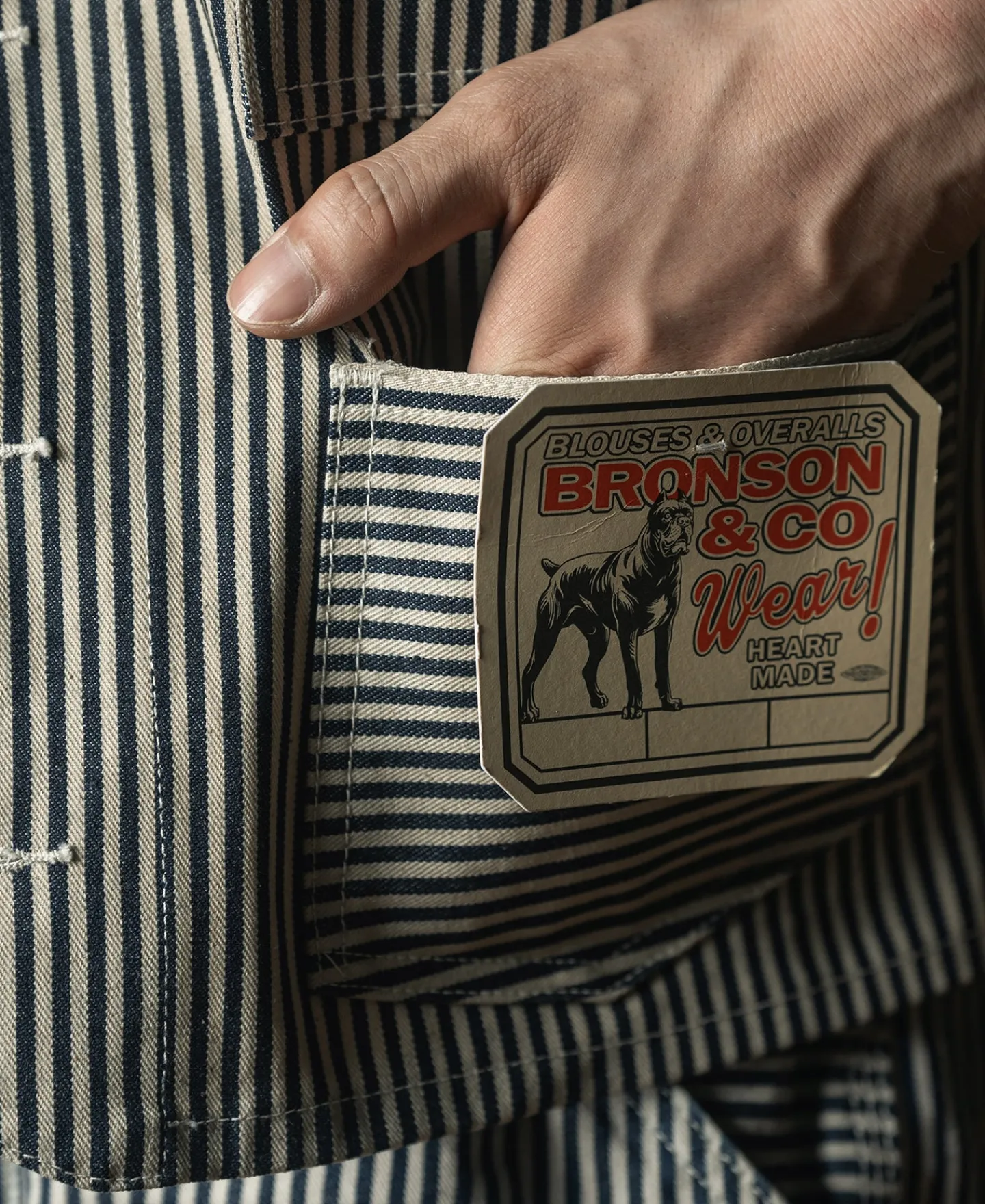 Bronson Mfg Lot 423 Express Stripe Vest> Vests