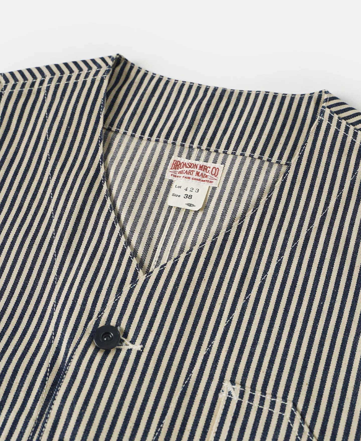 Bronson Mfg Lot 423 Express Stripe Vest> Vests