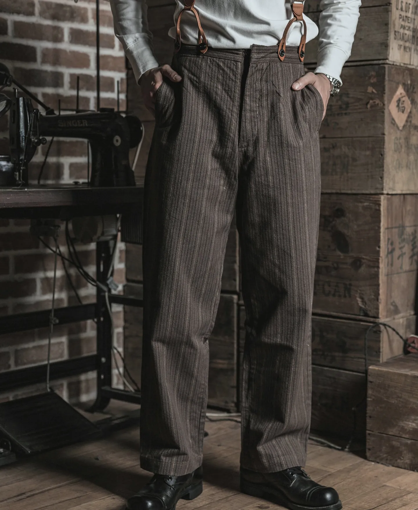 Bronson Mfg Lot 920 Old Time Stripe Pants> Pants & Trousers