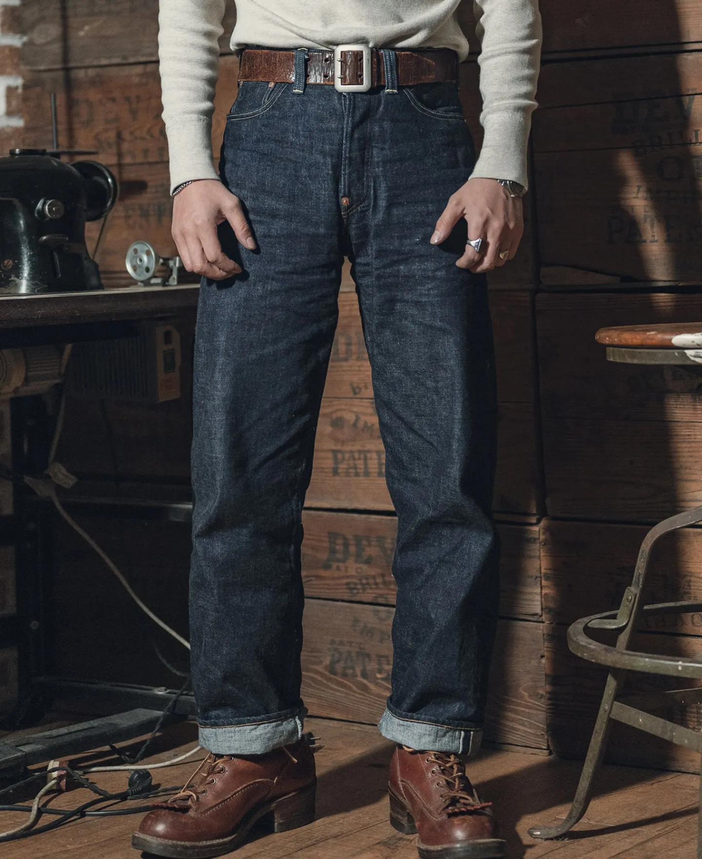 Bronson Mfg Lot 808XX 1937 Model Selvedge Denim Jeans> Jeans|Pants & Trousers