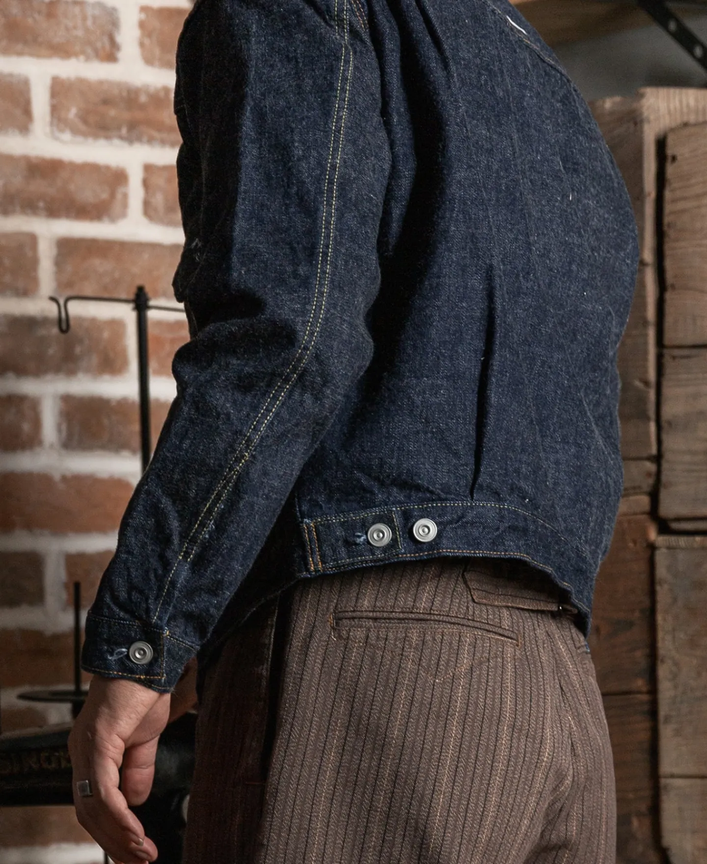 Bronson Mfg Lot 52807XX 1952 Model Type 2 Selvedge Denim Jacket> Denim Jackets|Jackets & Coats