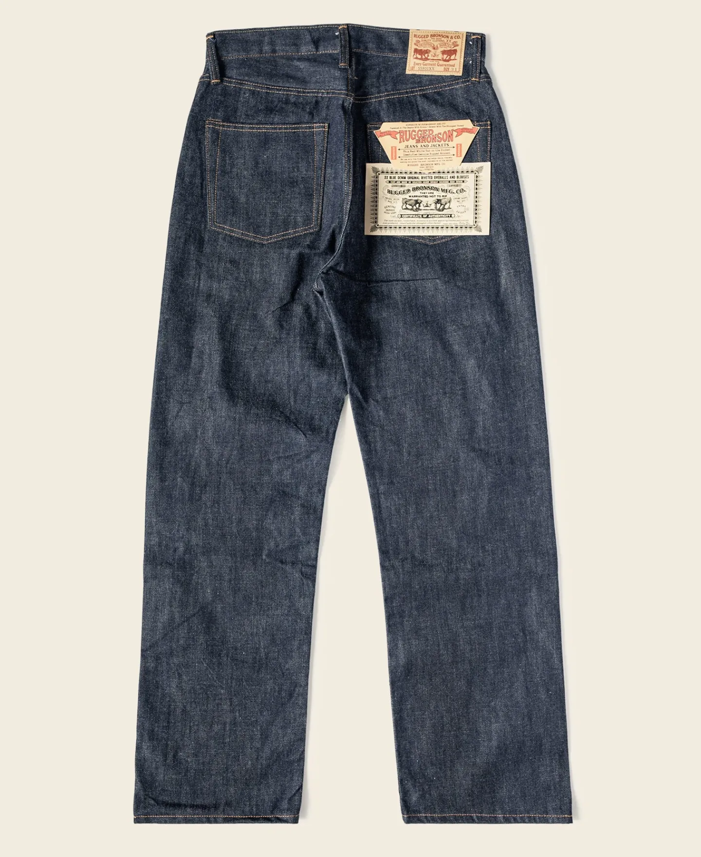 Bronson Mfg Lot 55801XX 1950s Selvedge Denim Jeans> Jeans|Pants & Trousers