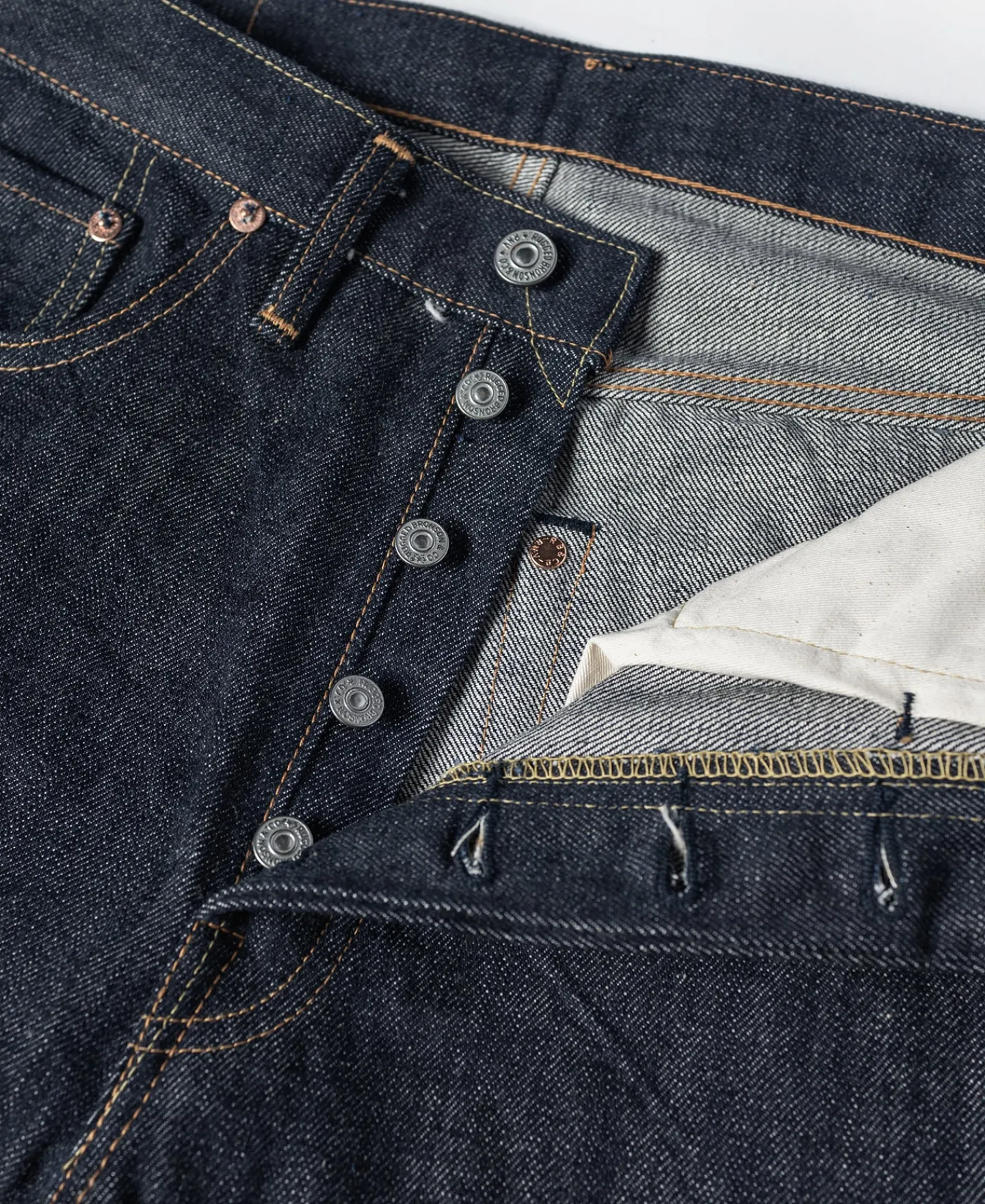 Bronson Mfg Lot 55801XX 1950s Selvedge Denim Jeans> Jeans|Pants & Trousers