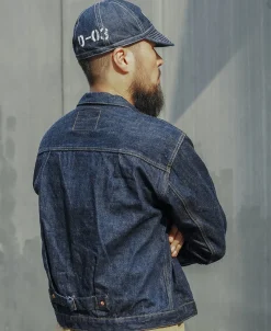 Bronson Mfg Lot 44806XX WWII Type 1 Selvedge Denim Jacket><noscript><img width=