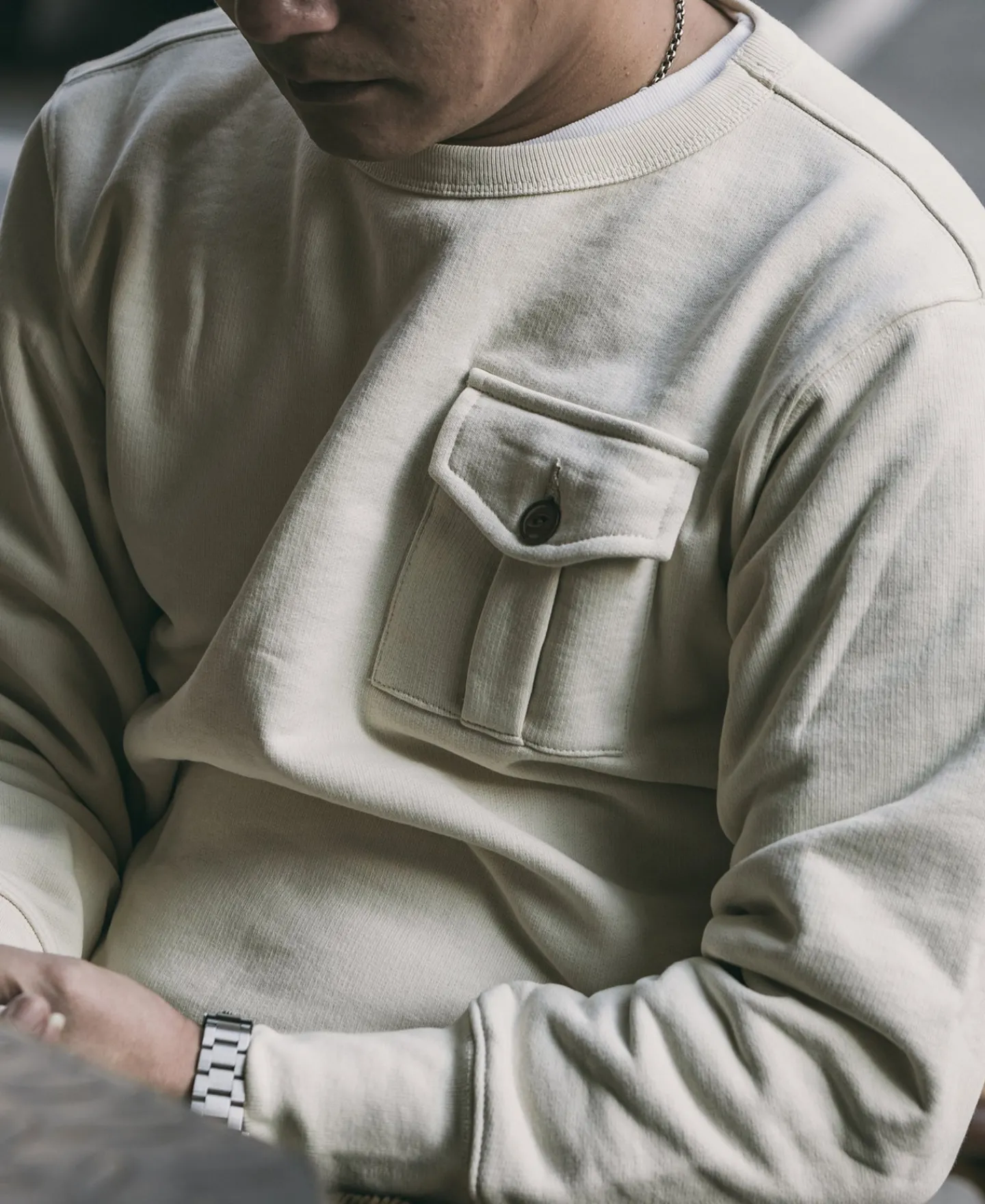 Bronson Mfg Military Pocket Sweatshirt -> Sweatshirts & Hoodies
