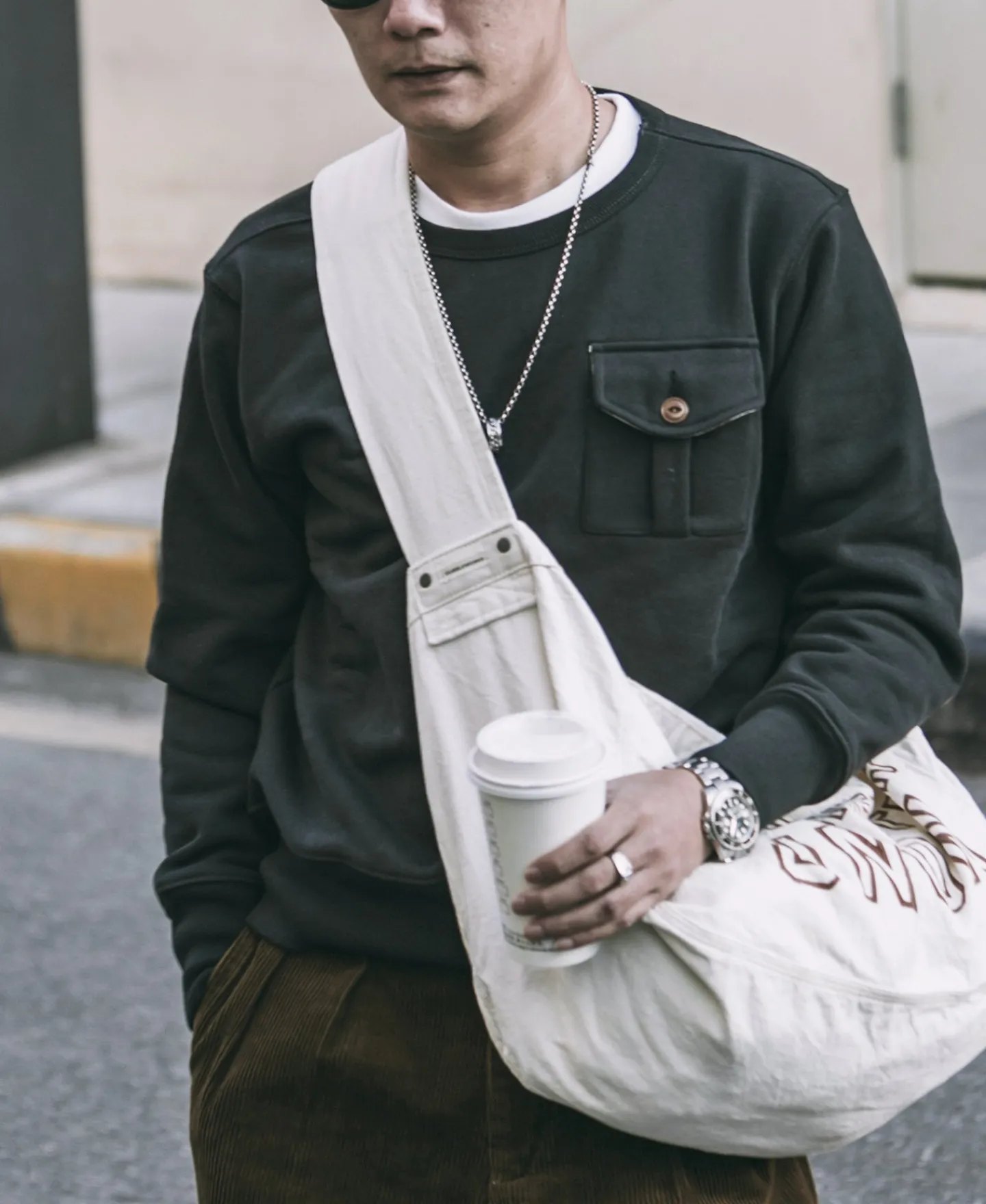 Bronson Mfg Military Pocket Sweatshirt -> Sweatshirts & Hoodies