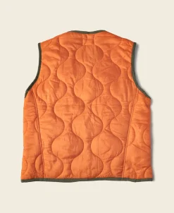 Bronson Mfg Military Style Quilted Padded Ripstop Nylon Vest -> Vests