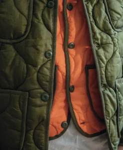Bronson Mfg Military Style Quilted Padded Ripstop Nylon Vest -><noscript><img width=
