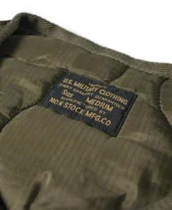 Bronson Mfg Military Style Quilted Padded Ripstop Nylon Vest -><noscript><img width=