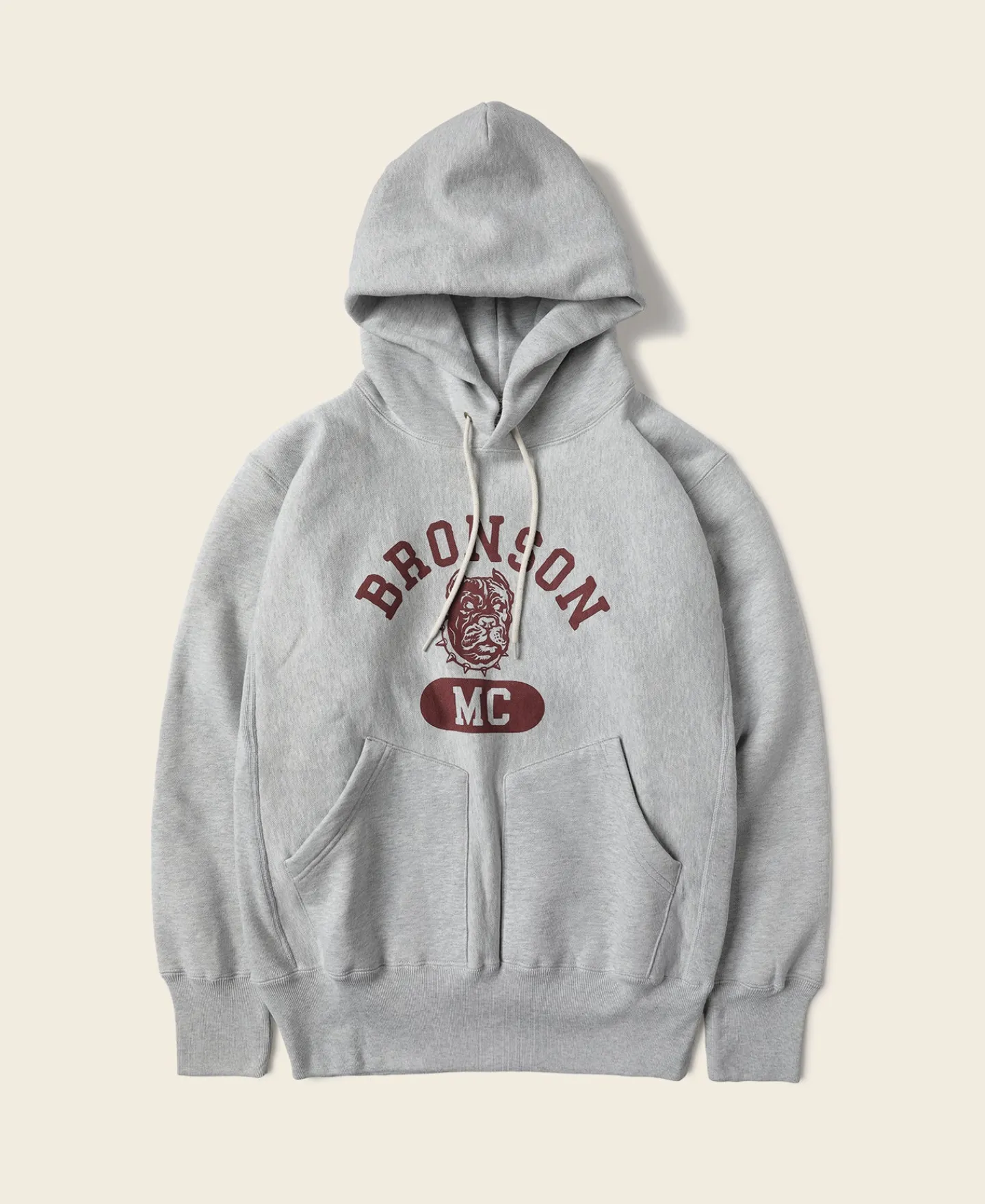 Bronson Mfg Motorcycle Club Logo-Print Reverse Weave Hoodie> Sweatshirts & Hoodies
