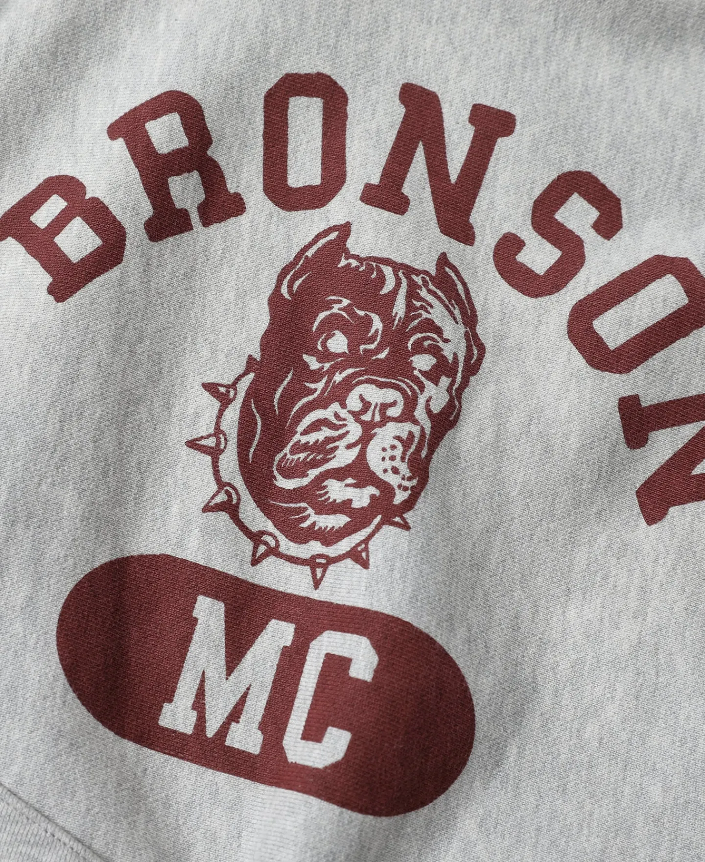 Bronson Mfg Motorcycle Club Logo-Print Reverse Weave Hoodie> Sweatshirts & Hoodies