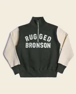 Bronson Mfg Motorcycle Turtle Zip Jersey Overweight Sweatshirt -> Sweatshirts & Hoodies