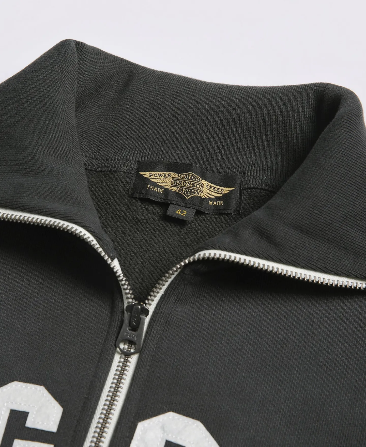 Bronson Mfg Motorcycle Turtle Zip Jersey Overweight Sweatshirt -> Sweatshirts & Hoodies