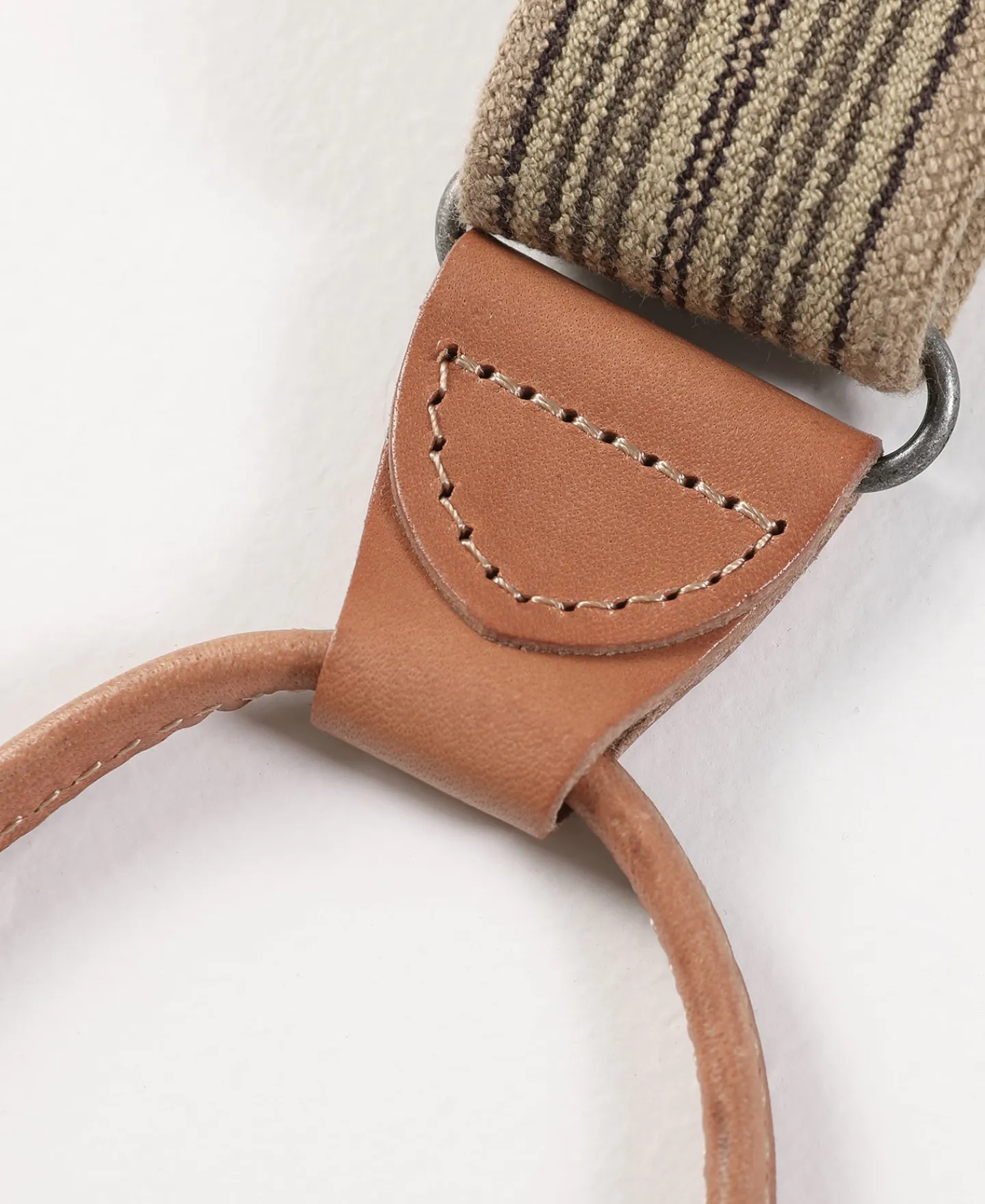 Bronson Mfg Old-Time Y-Back Leather Button Suspenders -> Others