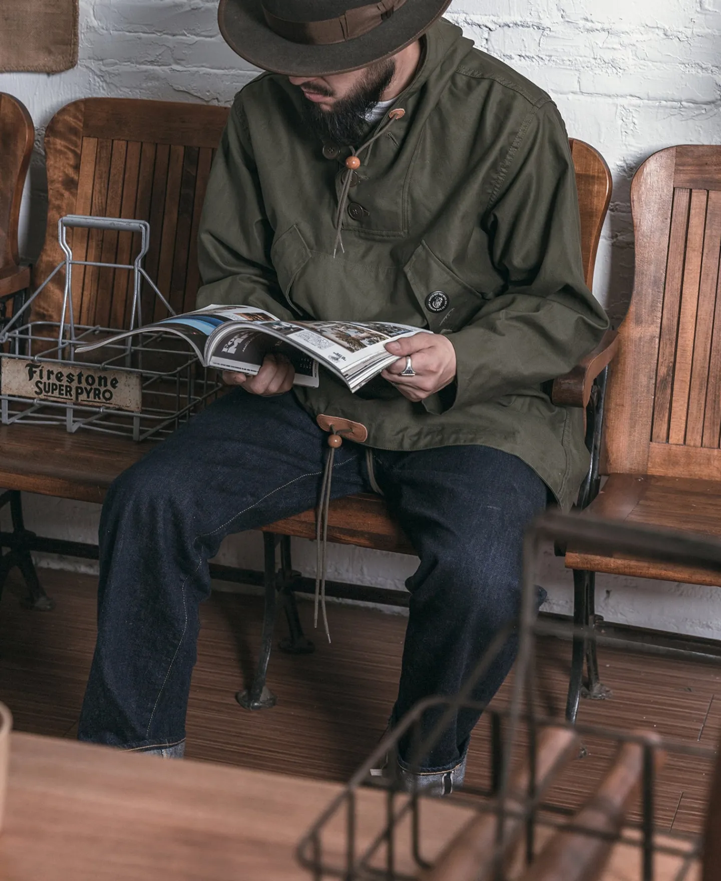 Bronson Mfg Parka, Field, Cotton, O.D.> Jackets & Coats