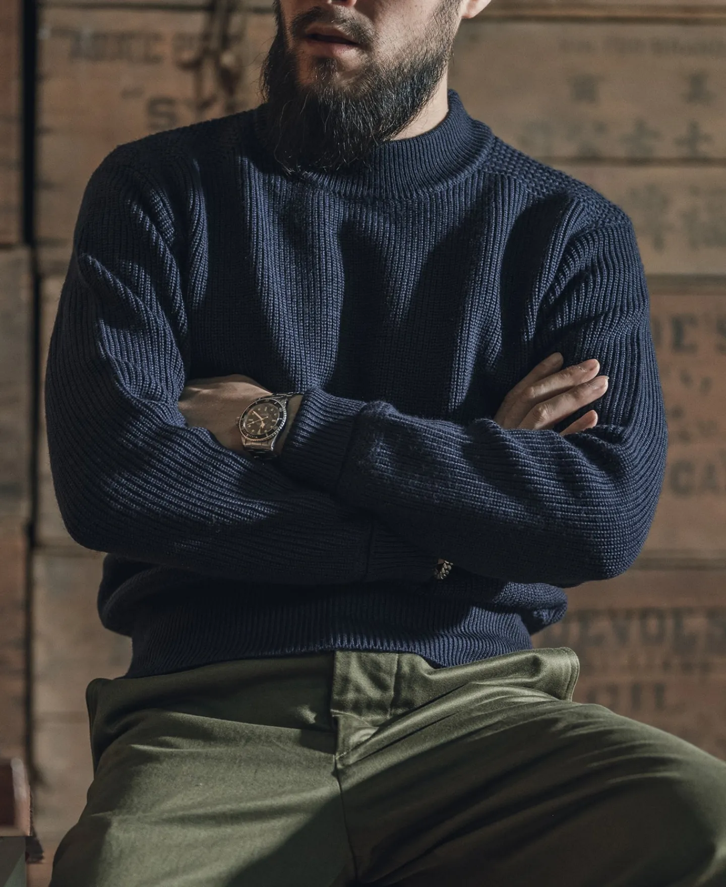 Bronson Mfg Pre-War Model USN Woolen Sweater -> Knitwear