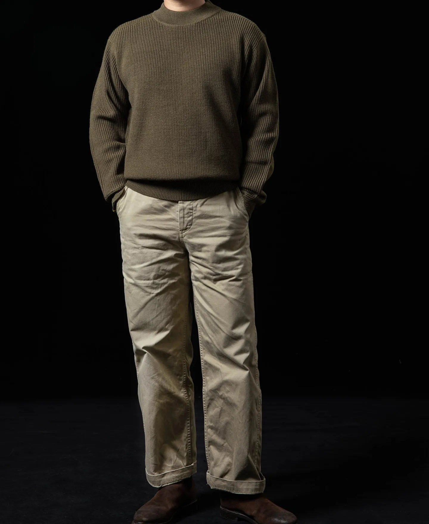 Bronson Mfg Pre-War Model USN Woolen Sweater -> Knitwear