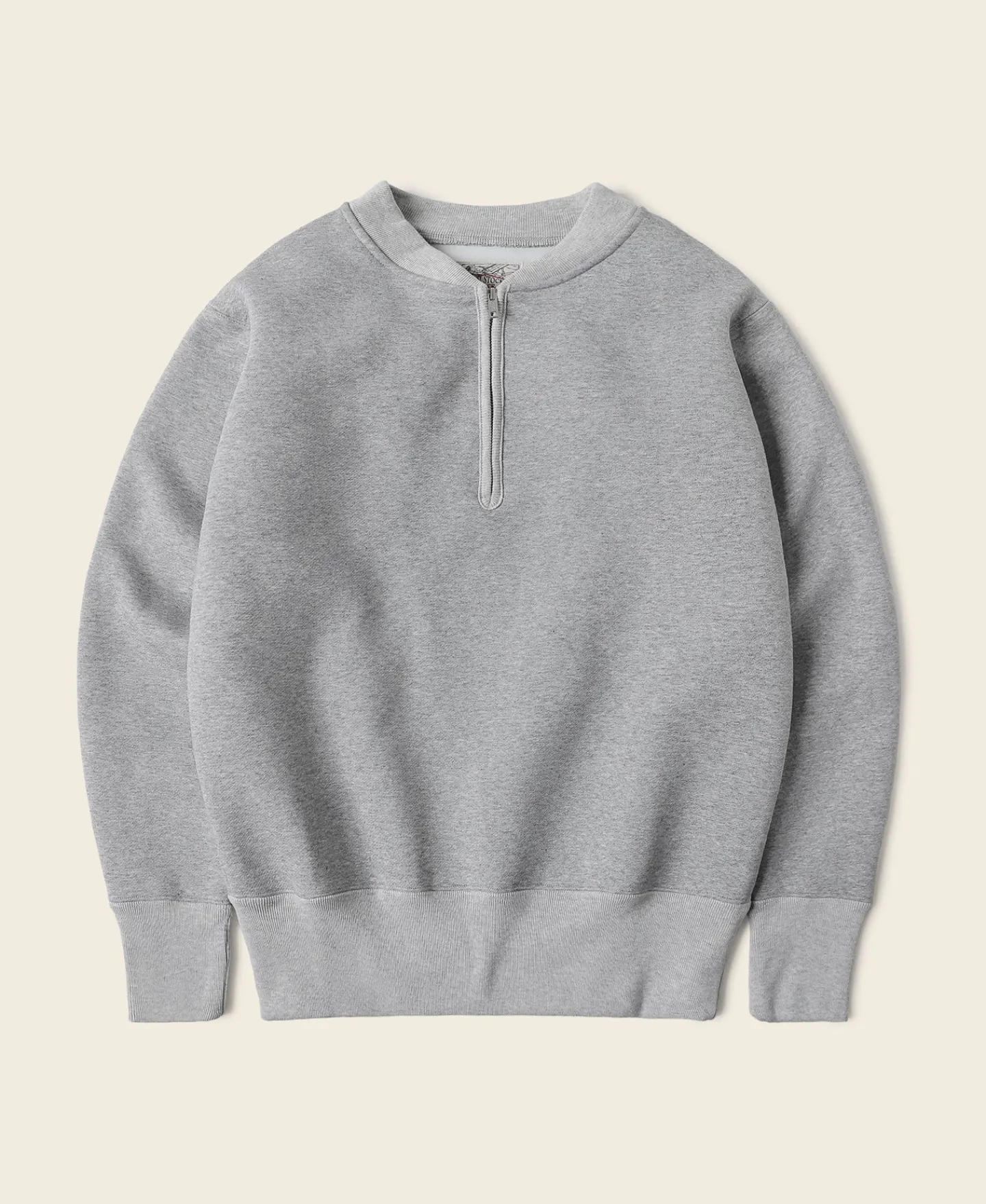 Bronson Mfg Racing Half-Zip Heavyweight Fleece Sweatshirt -> Sweatshirts & Hoodies
