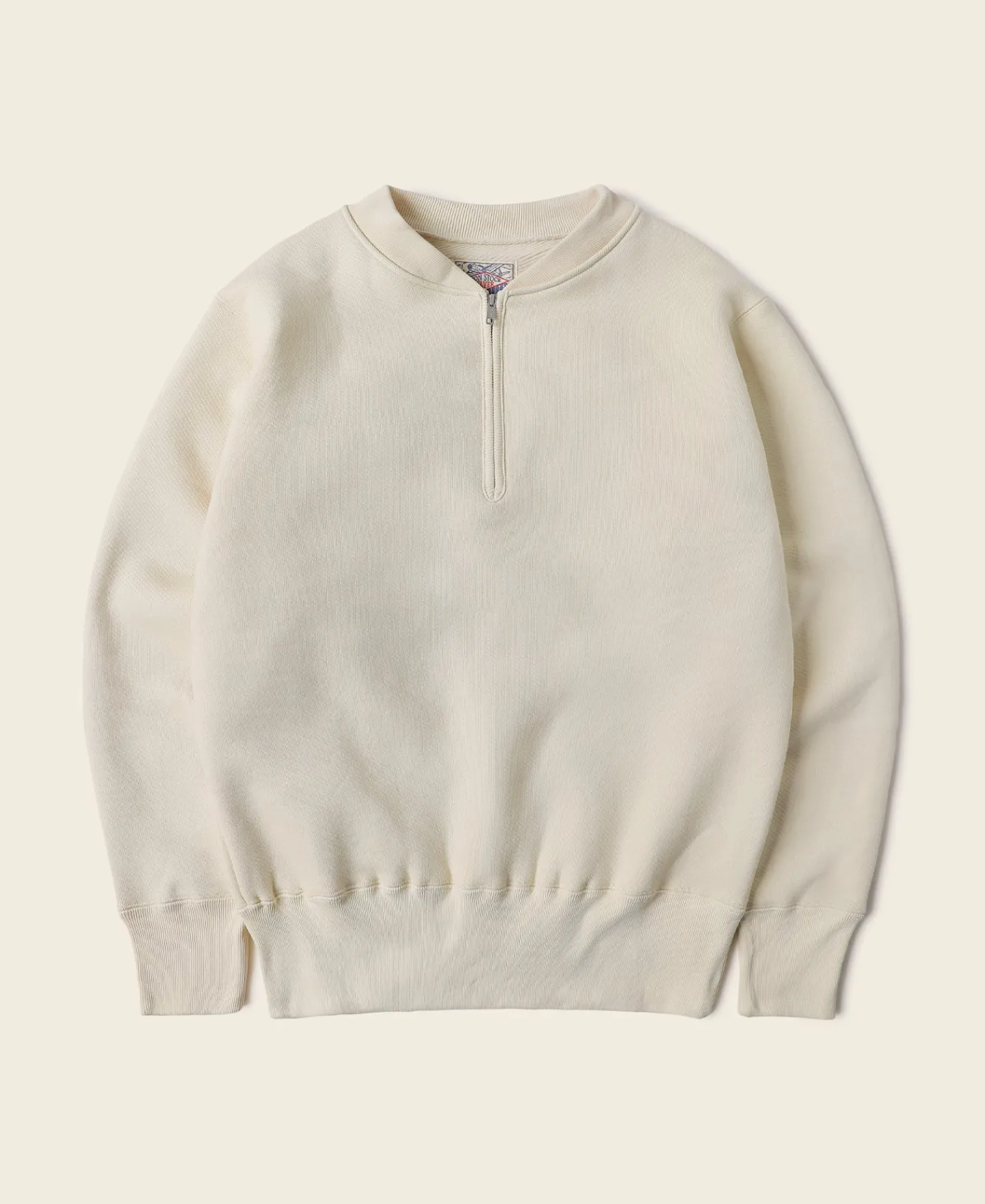 Bronson Mfg Racing Half-Zip Heavyweight Fleece Sweatshirt -> Sweatshirts & Hoodies