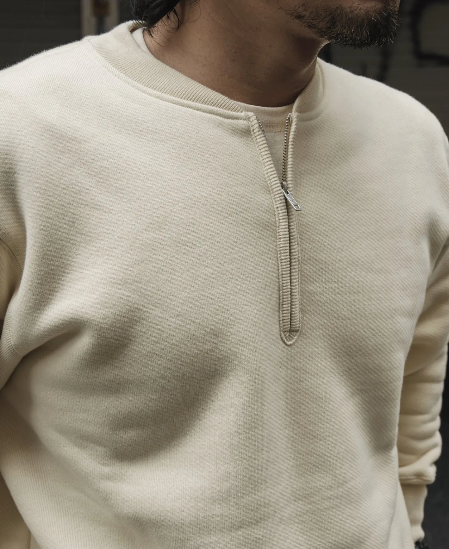 Bronson Mfg Racing Half-Zip Heavyweight Fleece Sweatshirt -> Sweatshirts & Hoodies