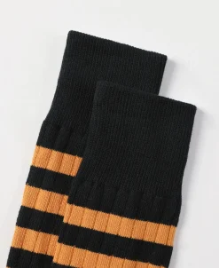 Bronson Mfg Retro Striped Cotton Socks -><noscript><img width=