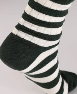 Bronson Mfg Retro Striped Cotton Socks -><noscript><img width=