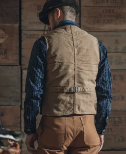 Bronson Mfg 1930s Corduroy Hunting Vest -><noscript><img width=