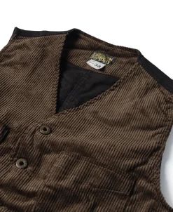 Bronson Mfg 1930s Corduroy Hunting Vest -><noscript><img width=