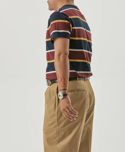 Bronson Mfg 1930s IVY Style Double Pleated Chino Trousers -><noscript><img width=