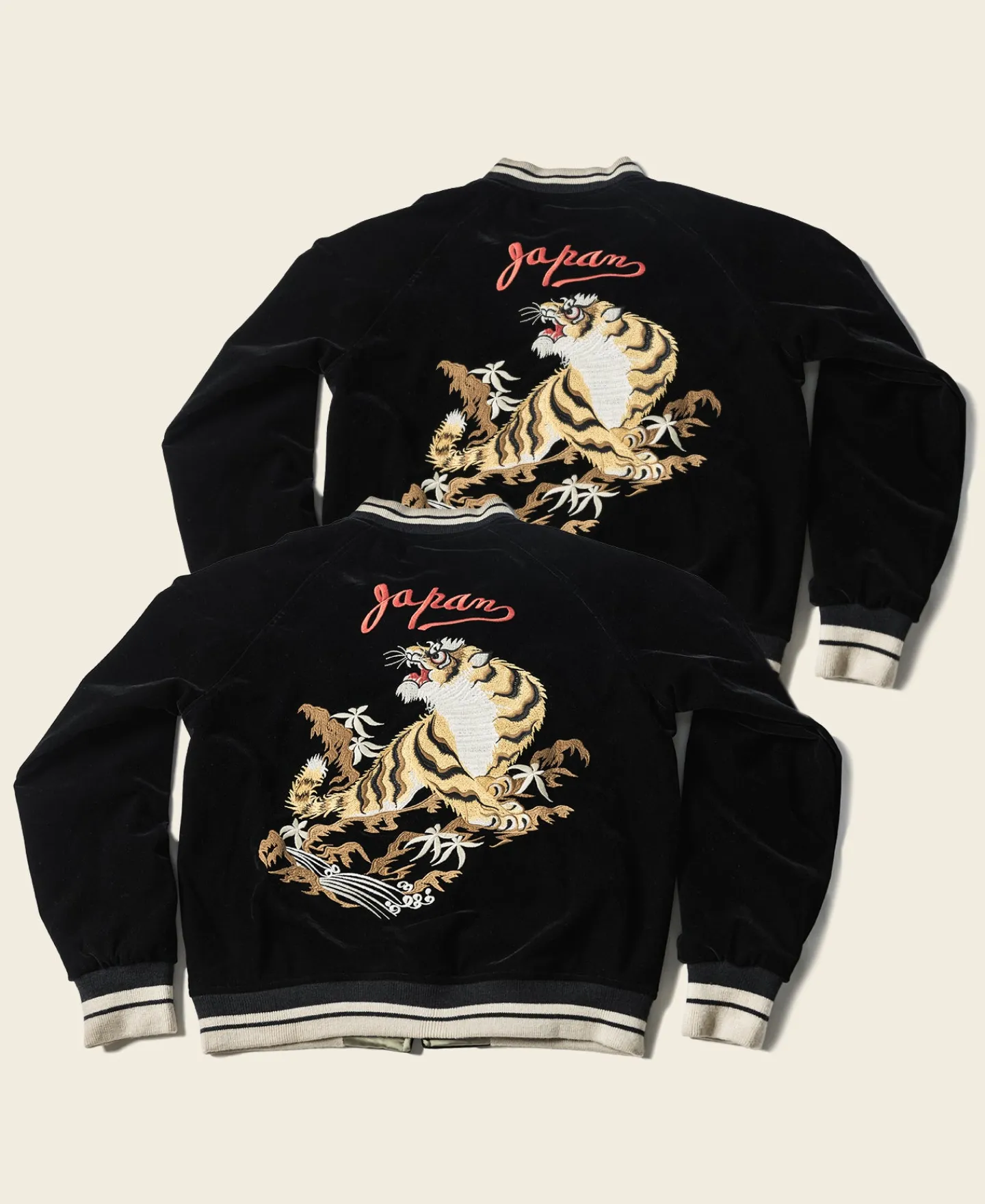 Bronson Mfg 1950s Reversible Acetate Souvenir Jacket - Falcon × Tiger> Jackets & Coats