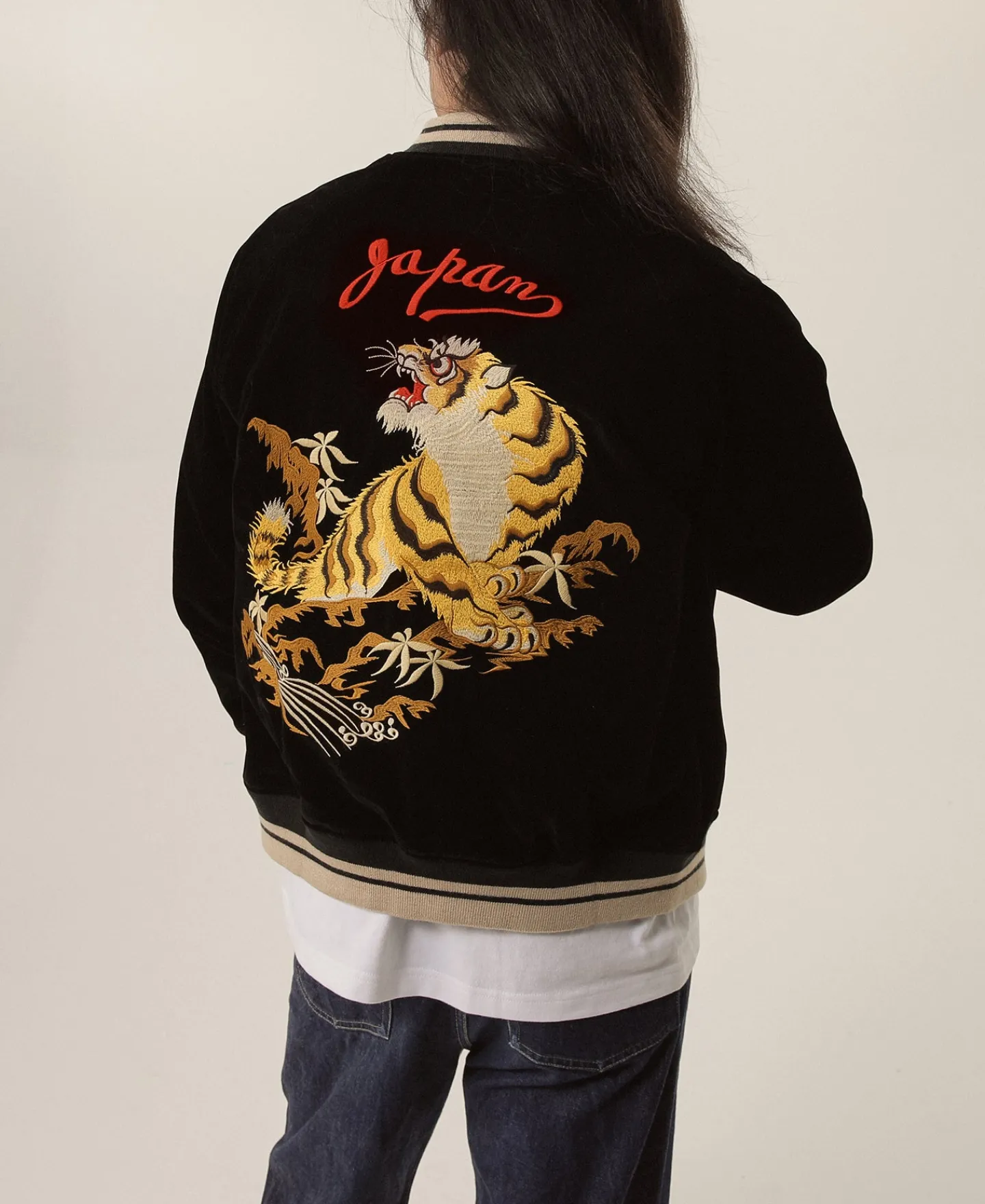 Bronson Mfg 1950s Reversible Acetate Souvenir Jacket - Falcon × Tiger> Jackets & Coats