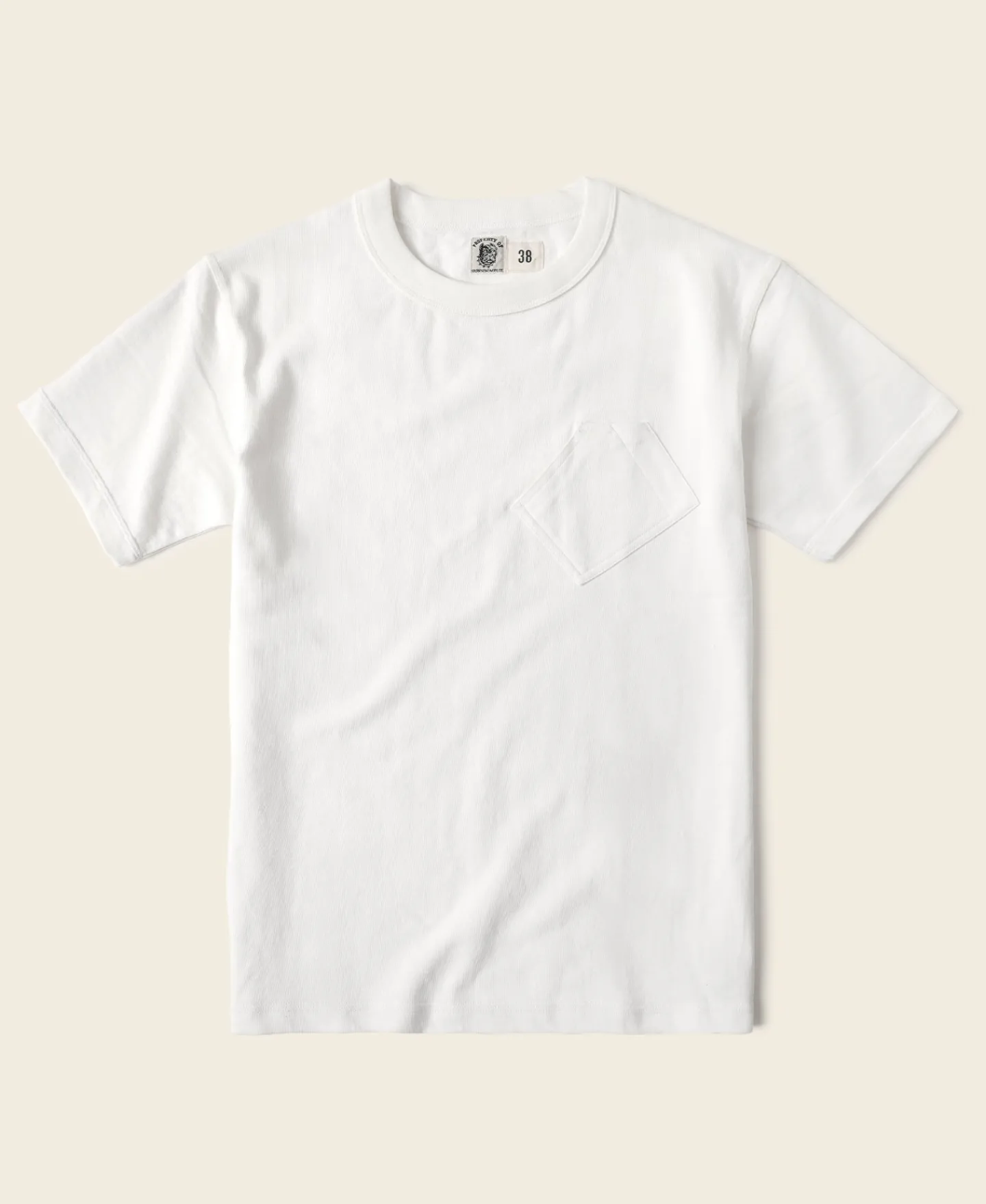 Bronson Mfg 1930s Slanted Pocket Tubular T-Shirt -> Tubular T-Shirt|Short Sleeve T-Shirts