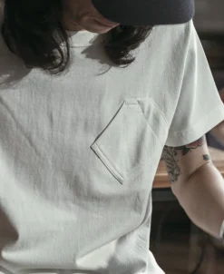 Bronson Mfg 1930s Slanted Pocket Tubular T-Shirt -><noscript><img data-lazyloaded=