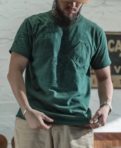 Bronson Mfg 1930s Slanted Pocket Tubular T-Shirt -><noscript><img width=
