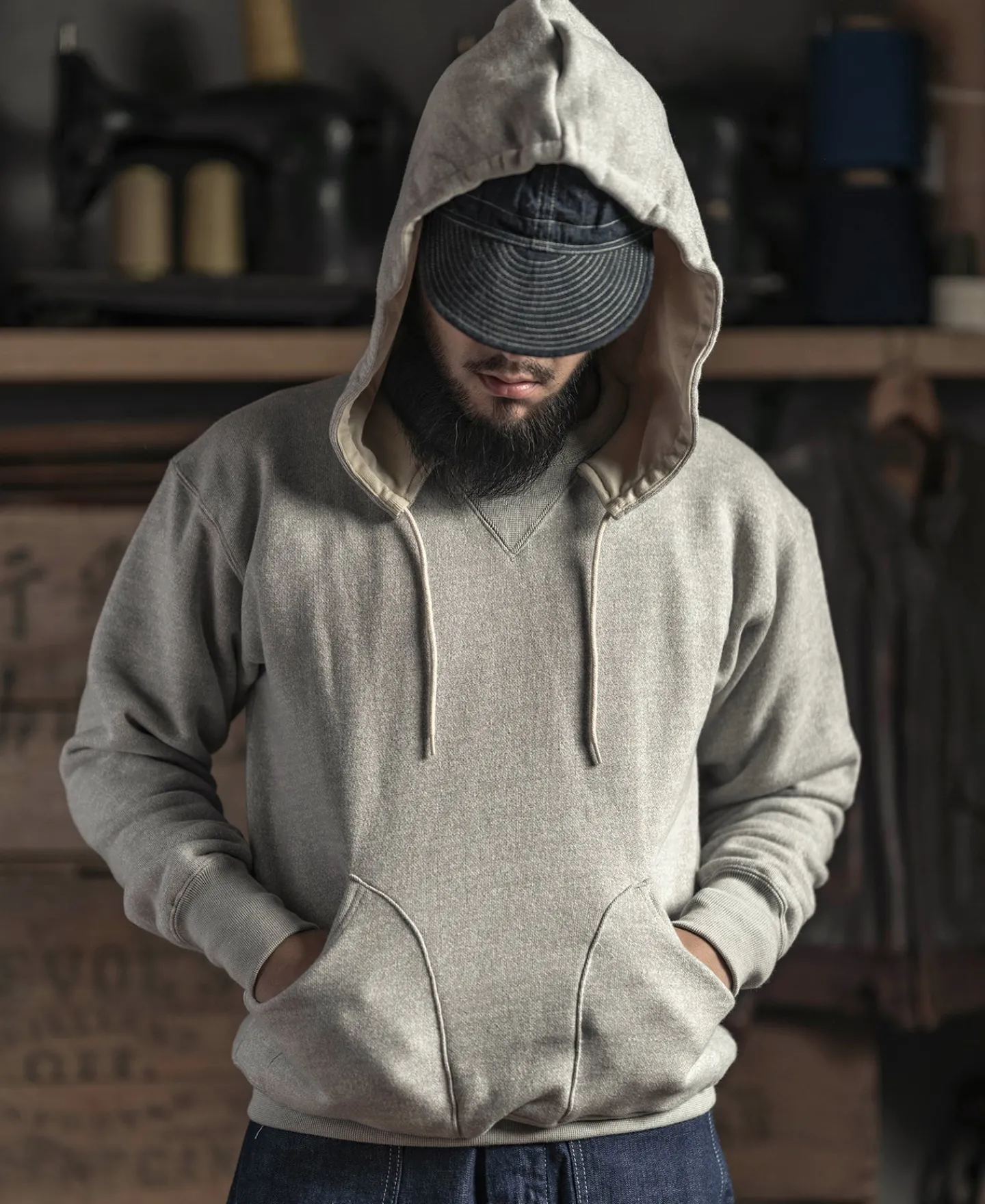 Bronson Mfg 1930s Terry Hooded Sweatshirt> Sweatshirts & Hoodies