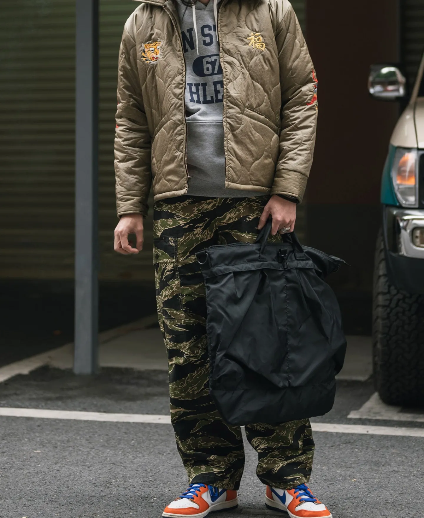 Bronson Mfg 1980s USAF Pilot Nylon Helmet Bag -> Bags & Luggage