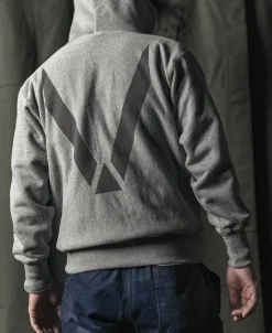 Bronson Mfg 1970s USAFA 18 oz Reverse Weave Hoodie -><noscript><img width=