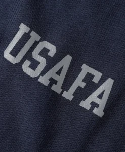 Bronson Mfg 1950s USAFA Reverse Weave Half-Zip Sweatshirt -><noscript><img width=