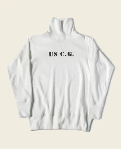 Bronson Mfg 1930s USCG Turtleneck Thermal -> Long Sleeve T-Shirts|Underwear