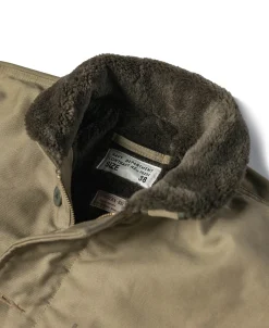 Bronson Mfg 1940s USN 3rd Type N-1 Woolen Deck Jacket - Stencil><noscript><img width=