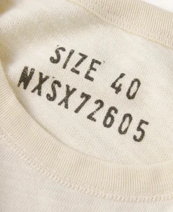 Bronson Mfg 1940s USN Slub Cotton Crew T-Shirt><noscript><img data-lazyloaded=