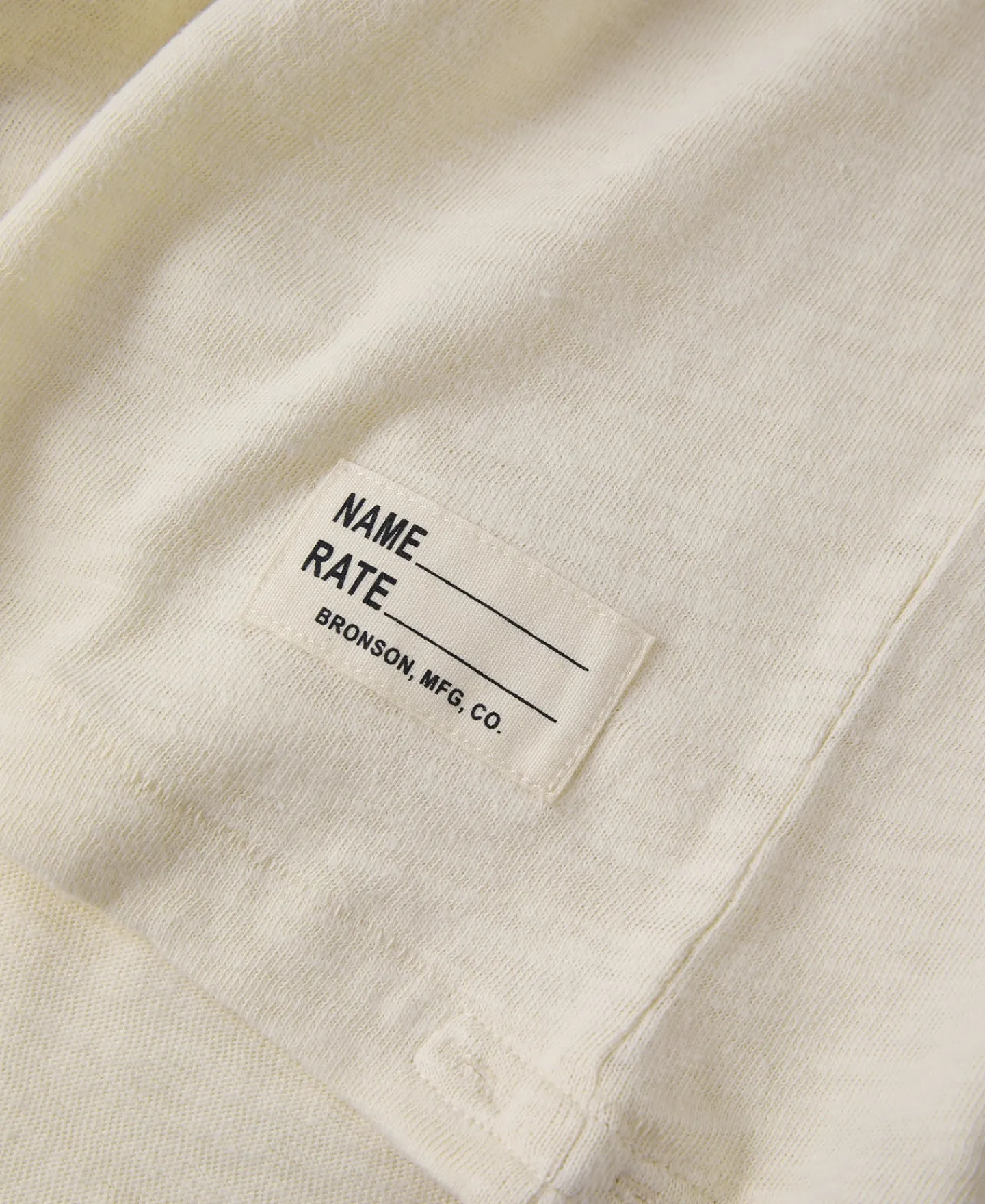 Bronson Mfg 1940s USN Slub Cotton Crew T-Shirt> Short Sleeve T-Shirts