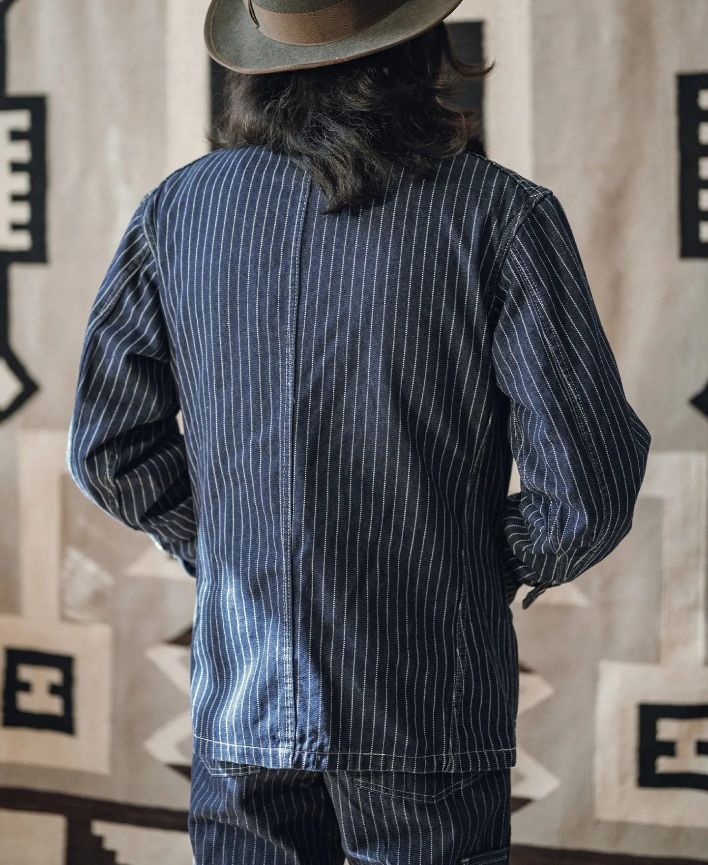Bronson Mfg 1930s Wabash Railway Work Coat> Denim Jackets|Jackets & Coats