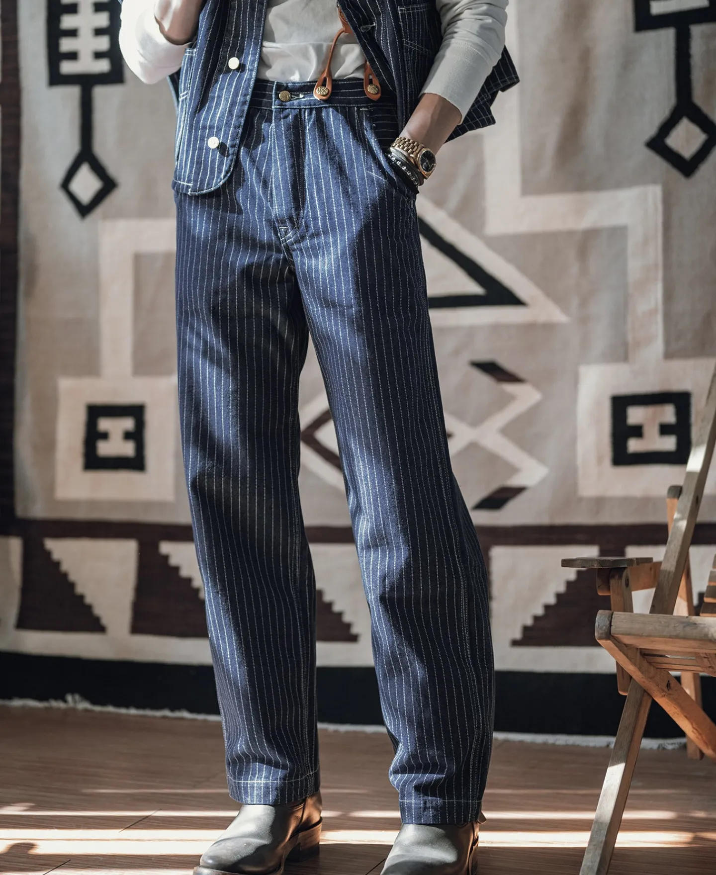 Bronson Mfg 1920s Wabash Railway Work Pants> Pants & Trousers